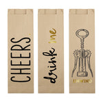Eden Lifestyle, Home - Food & Drink,  Paper Wine Bags - Cheers Assortment