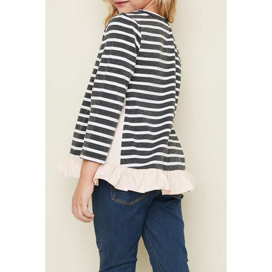 Hayden LA, Girl - Shirts & Tops,  Chic Ruffle Top