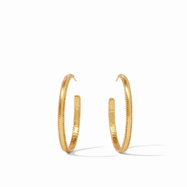 Julie Vos, Accessories - Jewelry,  Julie Vos - Chloe Hoop Gold Large