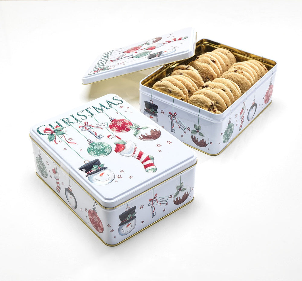 Christmas Cookie Tin Made in England - Eden Lifestyle