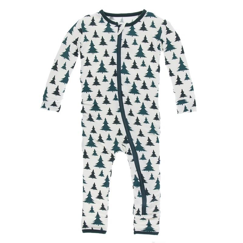 KicKee Pants, Baby Girl Apparel - Rompers,  KicKee Pants - Christmas Tree Boy's Romper