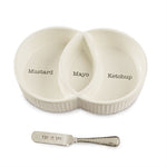 Mud Pie, Home - Serving,  Mud Pie - Condiments Serving Set