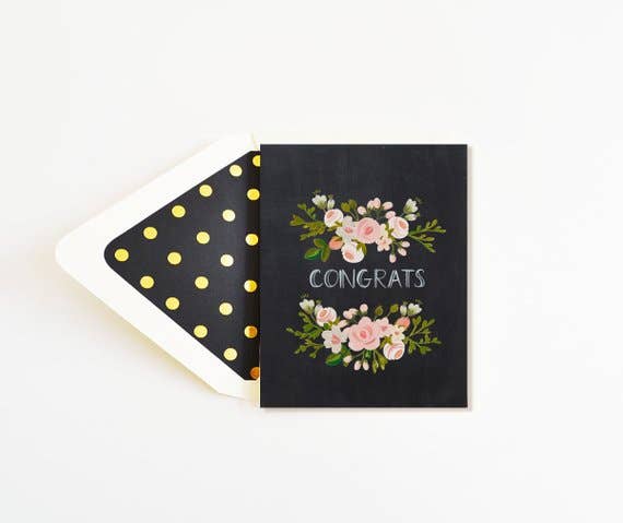 Congrats Greeting Card - Eden Lifestyle