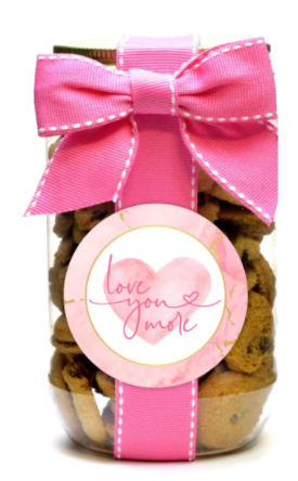 Valentine Chocolate Chip Cookies - Pint Jar - Eden Lifestyle