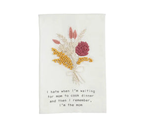 Mud Pie Funny Mom Towels - Eden Lifestyle