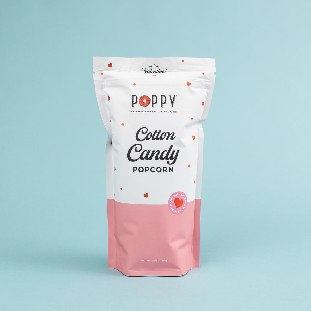 Poppy Handcrafted Popcorn Cotton Candy Valentine's Market Bag - Eden Lifestyle