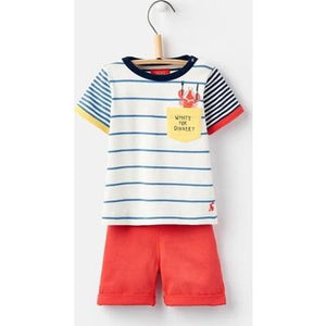 Joules, Baby Boy Apparel - Outfit Sets,  Joules Marvin Woven Top and Short Set