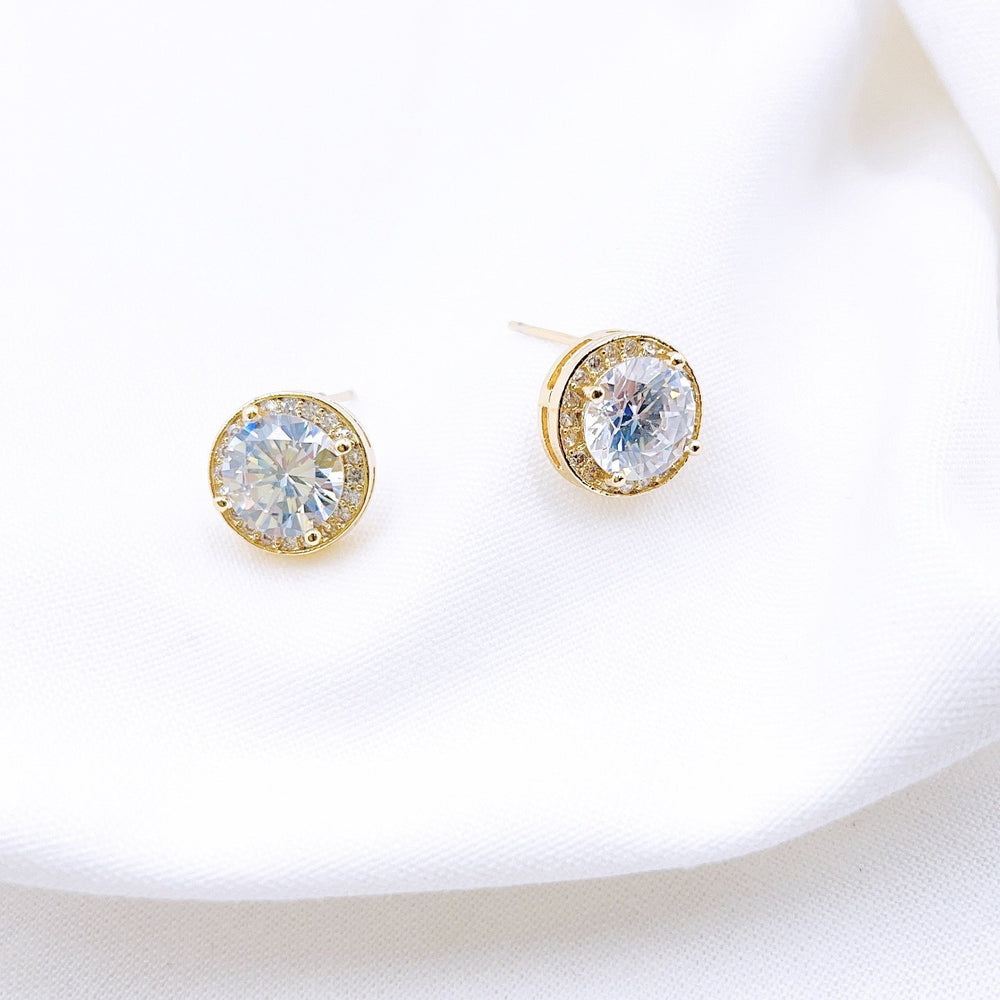 Eden Lifestyle, Accessories - Jewelry,  Crystal Stud Earring