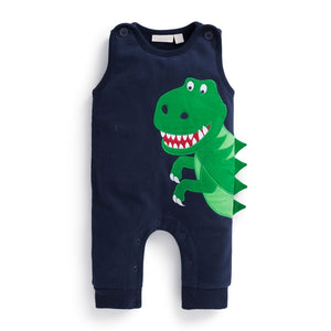 Jojo Maman Bebe, Baby Boy Apparel - Rompers,  Dinosaur Baby Overalls Set