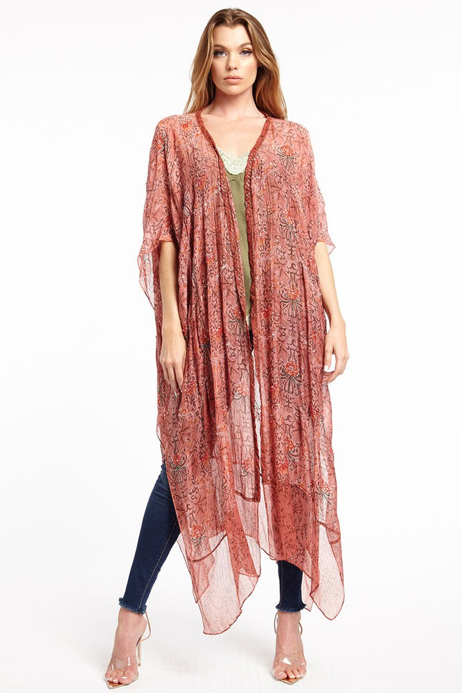 Only for Daisy Hand Beaded Kimono - Eden Lifestyle