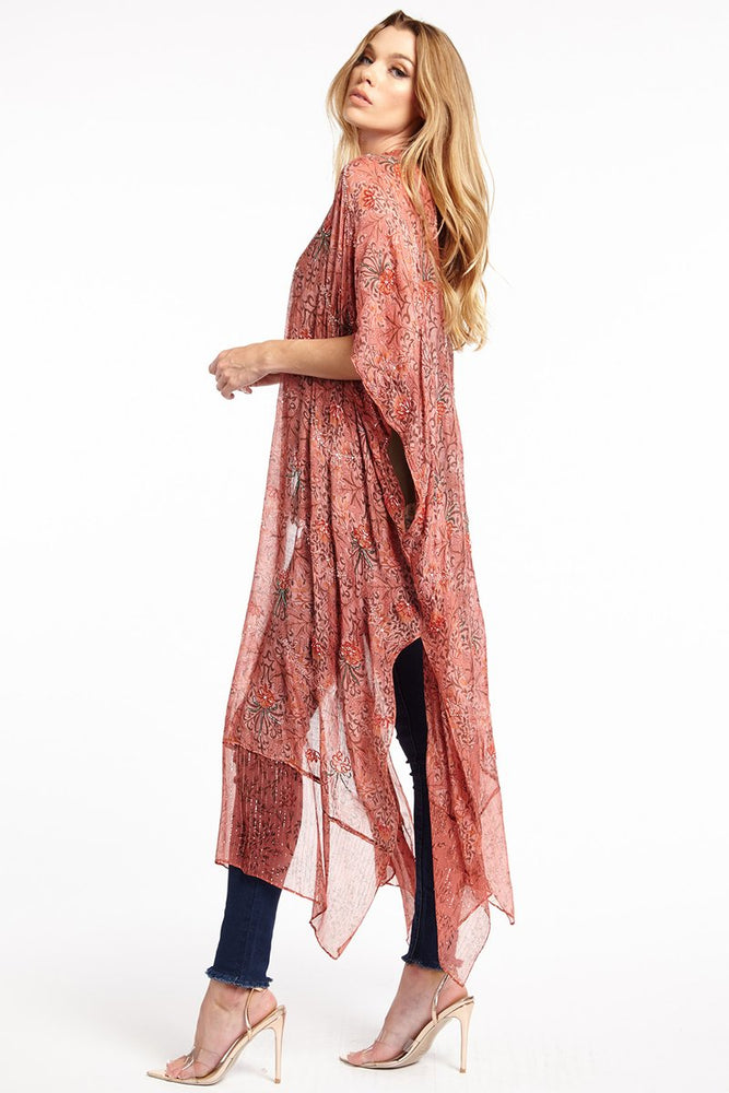 Only for Daisy Hand Beaded Kimono - Eden Lifestyle