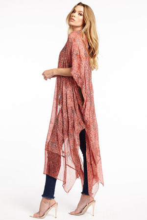 Only for Daisy Hand Beaded Kimono - Eden Lifestyle