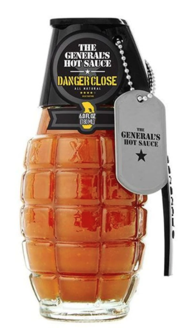 The General's Danger Close Hot Sauce 6 oz - Eden Lifestyle