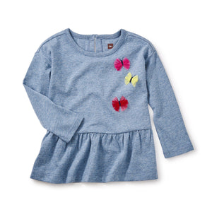 Tea Collection, Baby Girl Apparel - Shirts & Tops,  Dealan-de Applique Tunic