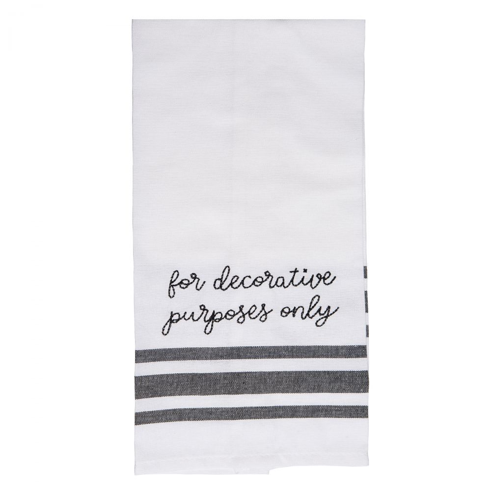 For Decorative Purposes Only Tea Towel - Eden Lifestyle