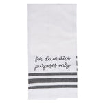 For Decorative Purposes Only Tea Towel - Eden Lifestyle