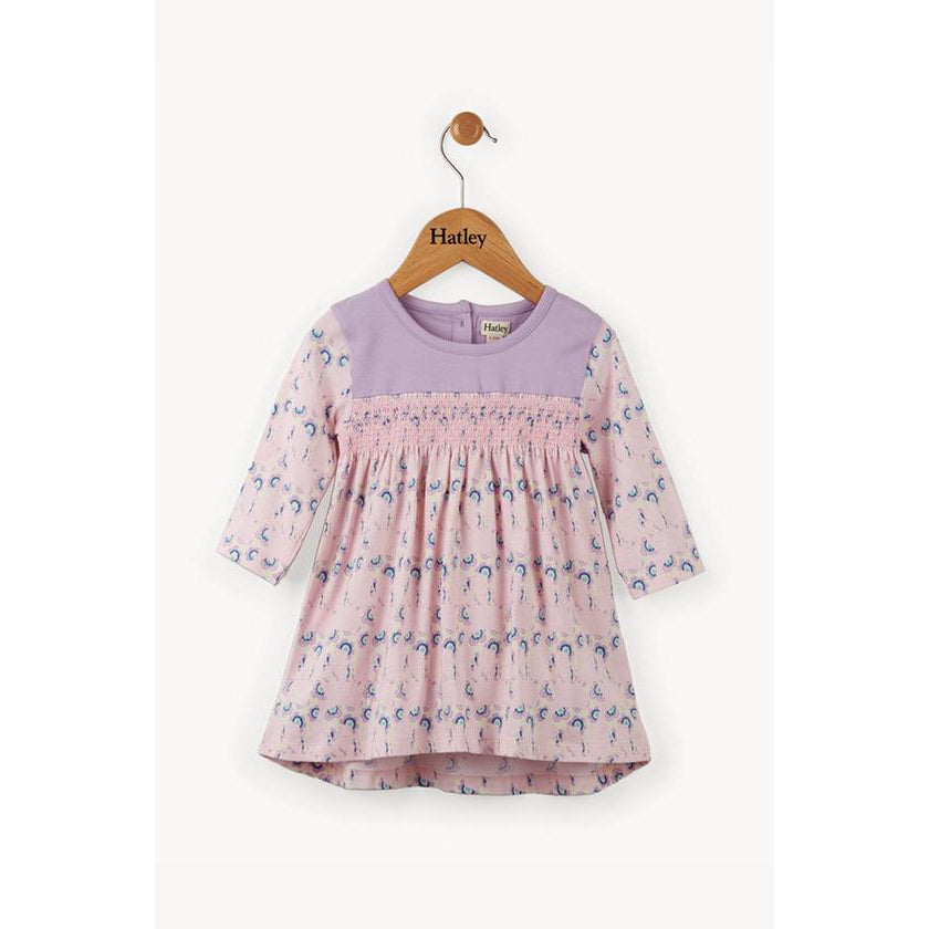 Hatley, Baby Girl Apparel - Dresses,  Hatley Deer Mini Smocked Dress