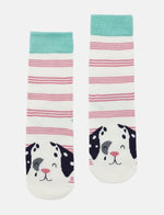 Joules, Accessories - Socks,  Joules Neat Feet Dalmatian Socks