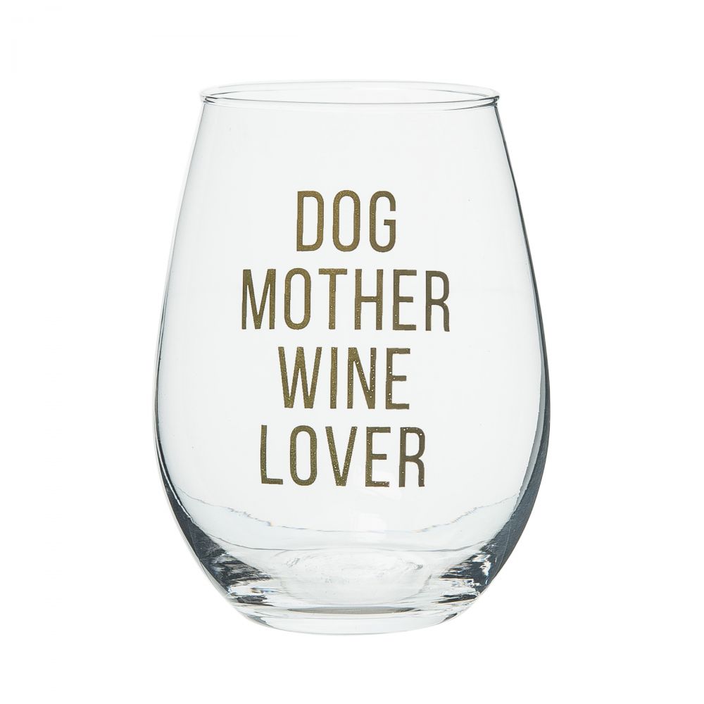 Dog Mom Wine Glass - Eden Lifestyle