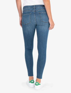 KUT from the Kloth, Women - Denim,  Donna Ankle Skinny with Recycled Poly (Collaborate Wash)