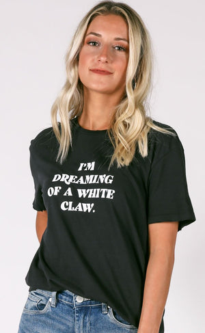 Eden Lifestyle, Women - Shirts & Tops,  Dreaming of a White Claw Tee