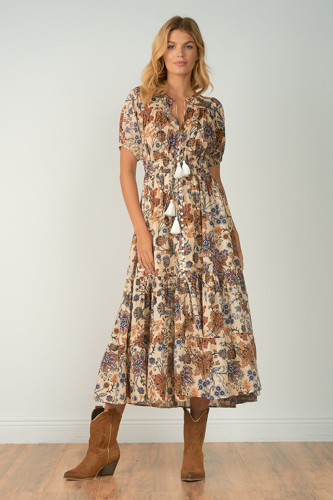 VIOLETTA MAXI DRESS - Eden Lifestyle