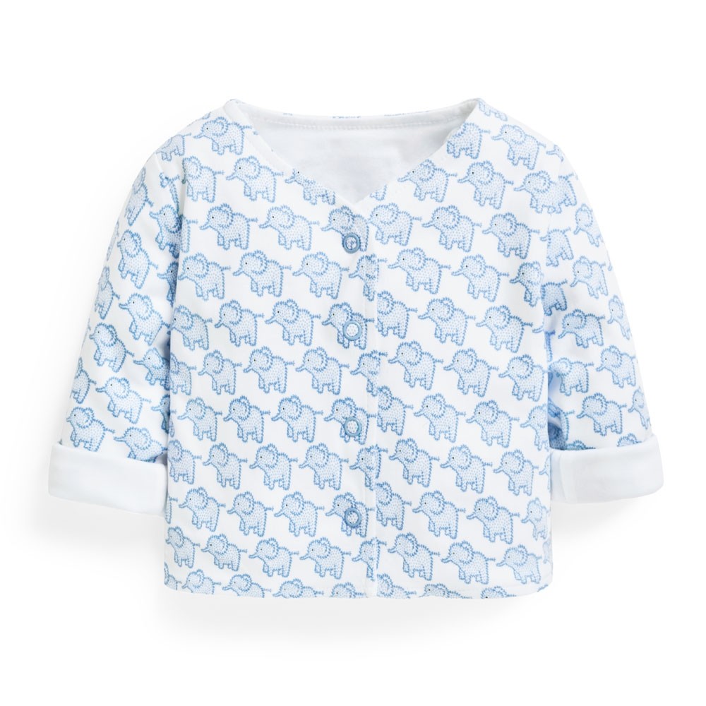 Jojo Maman Bebe, Baby Boy Apparel - Rompers,  Jojo Maman Bebe 2-Piece Elephant Baby Jacket & Footie Set