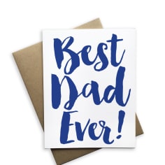 Tiramisu Paperie, Gifts - Greeting Cards,  Best Dad Ever - Greeting Card