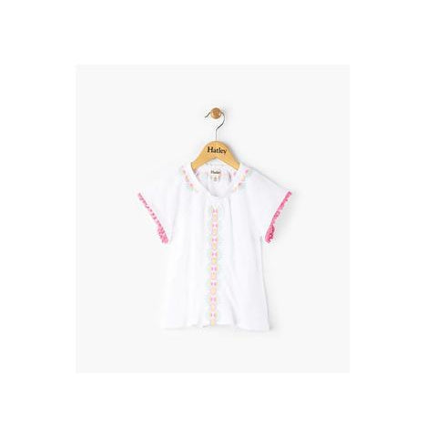 Hatley, Girl - Shirts & Tops,  Hatley White Tassel Top