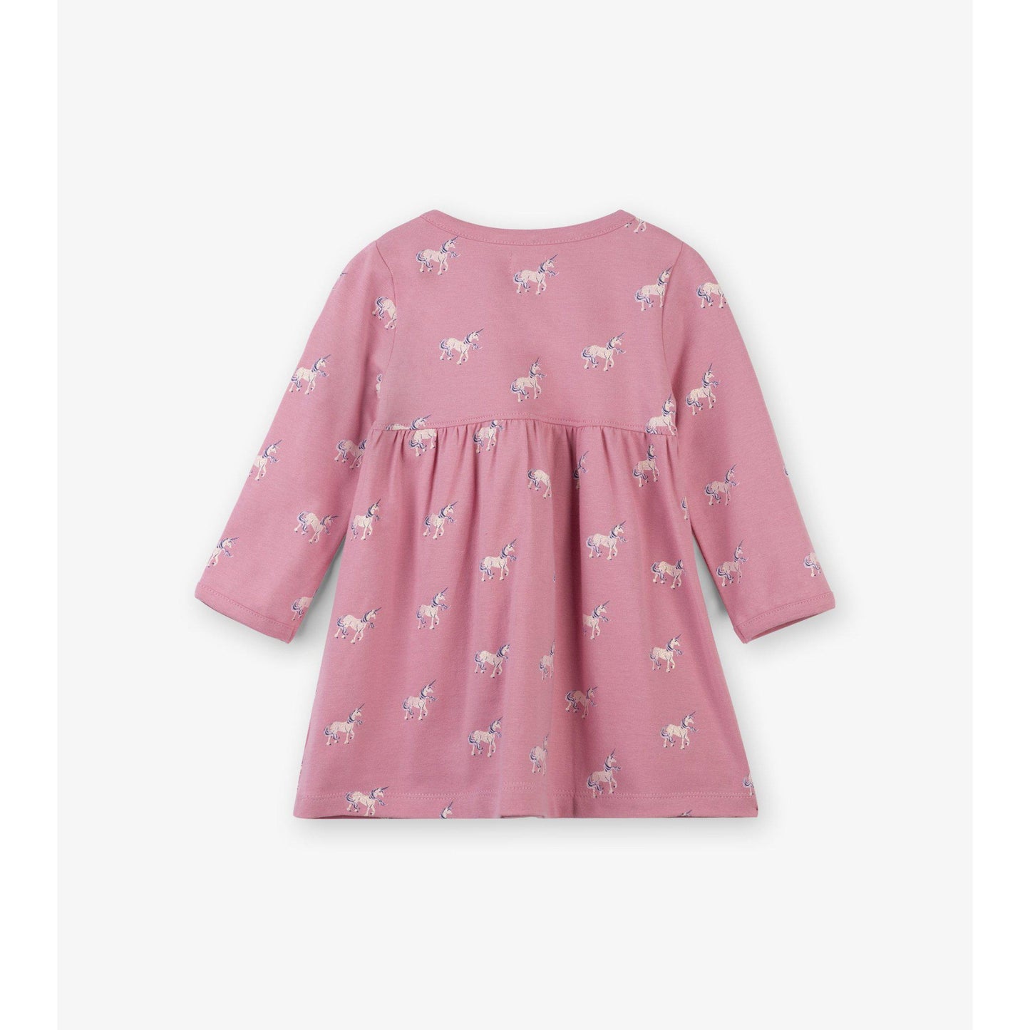 Hatley, Baby Girl Apparel - Dresses,  Hatley Graphic Unicorns Baby Cross Over Dress