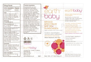 Earth Baby, Gifts - Beauty & Wellness,  Earth Baby Broad Spectrum SPF 30 + Sunscreen
