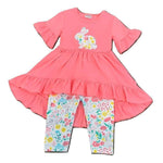 Eden Lifestyle, Baby Girl Apparel - Outfit Sets,  Easter Bunny Ruffle Top Set