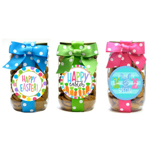 Easter Chocolate Chip Cookies - Pint Jars - Eden Lifestyle