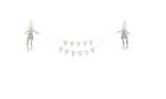 Mud Pie Easter Gnome Mantle Garland - Eden Lifestyle