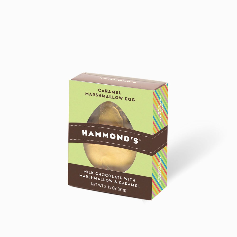 Hammond's Easter Natural Egg Marshmallow Caramel milk chocolate 2.15oz - Eden Lifestyle