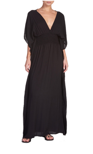 Elan International, Women - Dresses,  Black Betsy Maxi Dress