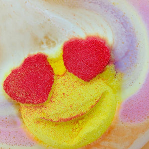 Feeling Smitten, Gifts - Bath Bombs,  Fun + Fruity Rainbow Emoji Bath Bomb