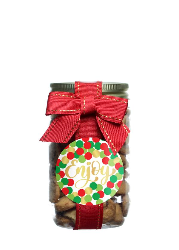 Chocolate Chip Cookies Christmas Pint Jar - Eden Lifestyle