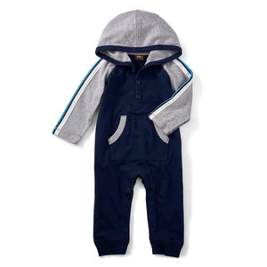 Tea Collection, Baby Boy Apparel - Rompers,  Evan Hoodie Romper