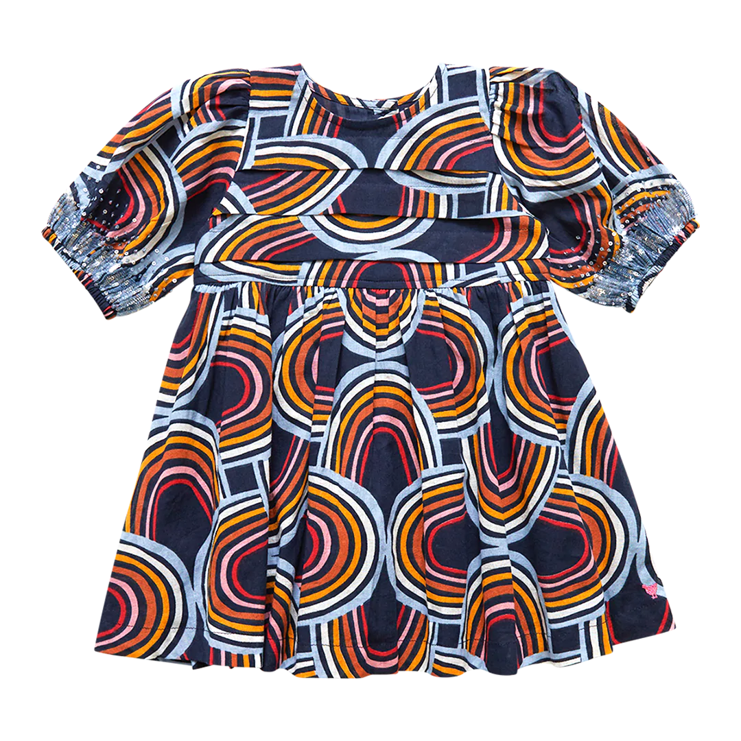 Evelyn Dress - Rainbows - Eden Lifestyle