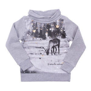 Noruk, Girl - Sweaters,  Enchanted Wood Sweatshirt