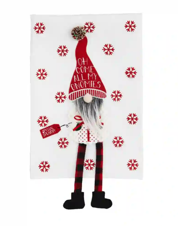 Mud Pie Dangle Gnome Towel - Eden Lifestyle
