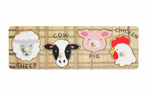 Farm Animal Knob Puzzle - Eden Lifestyle