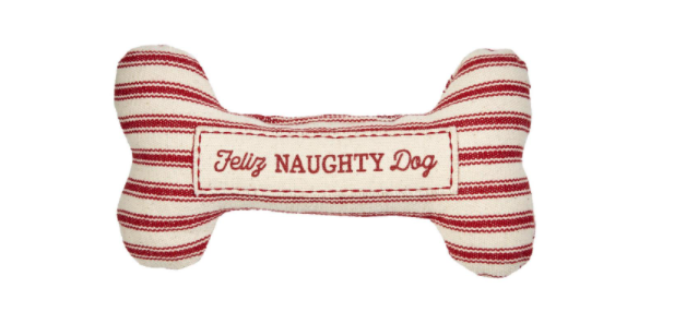 Mud Pie Holiday Dog Bone - Eden Lifestyle