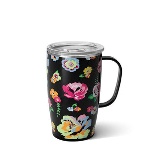 Swig, Home - Drinkware,  Swig Fleur Noir Travel Mug (18oz)