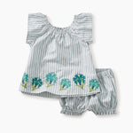 Tea Collection, Baby Girl Apparel - Outfit Sets,  Floral Embroidered Baby