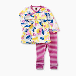 Tea Collection, Baby Girl Apparel - Outfit Sets,  Florals in Bloom Print Dress Outfit