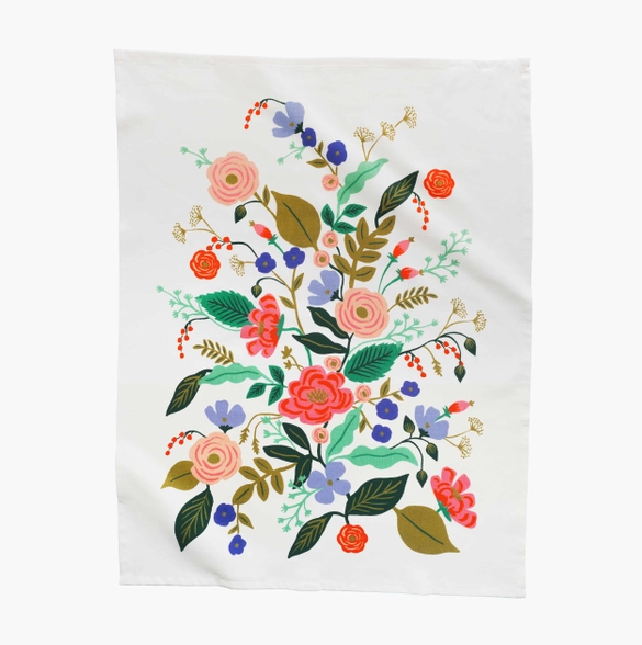 Floral Vines Tea Towel - Eden Lifestyle