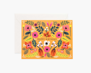 Folk Birthday Greeting Card - Eden Lifestyle