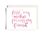 Forever my Friend Greeting Card - Eden Lifestyle